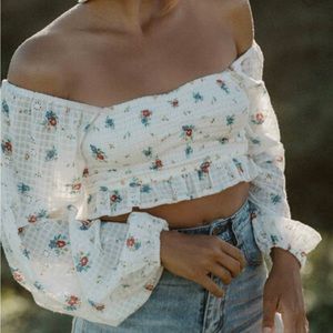 Billabong x Wrangler Pretty Days Floral Long Sleeve Top